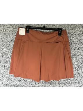 CALIA 15" Eagle Golf Skort Women's Size XL  Dark Orange Regular Fit Athletic NWT